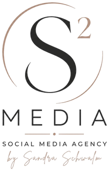 Logo S² Media, Social Media Agency by Sandra Schwalm